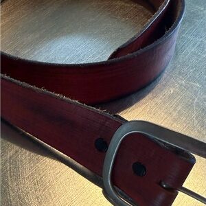 Men's Brown Leather Belt